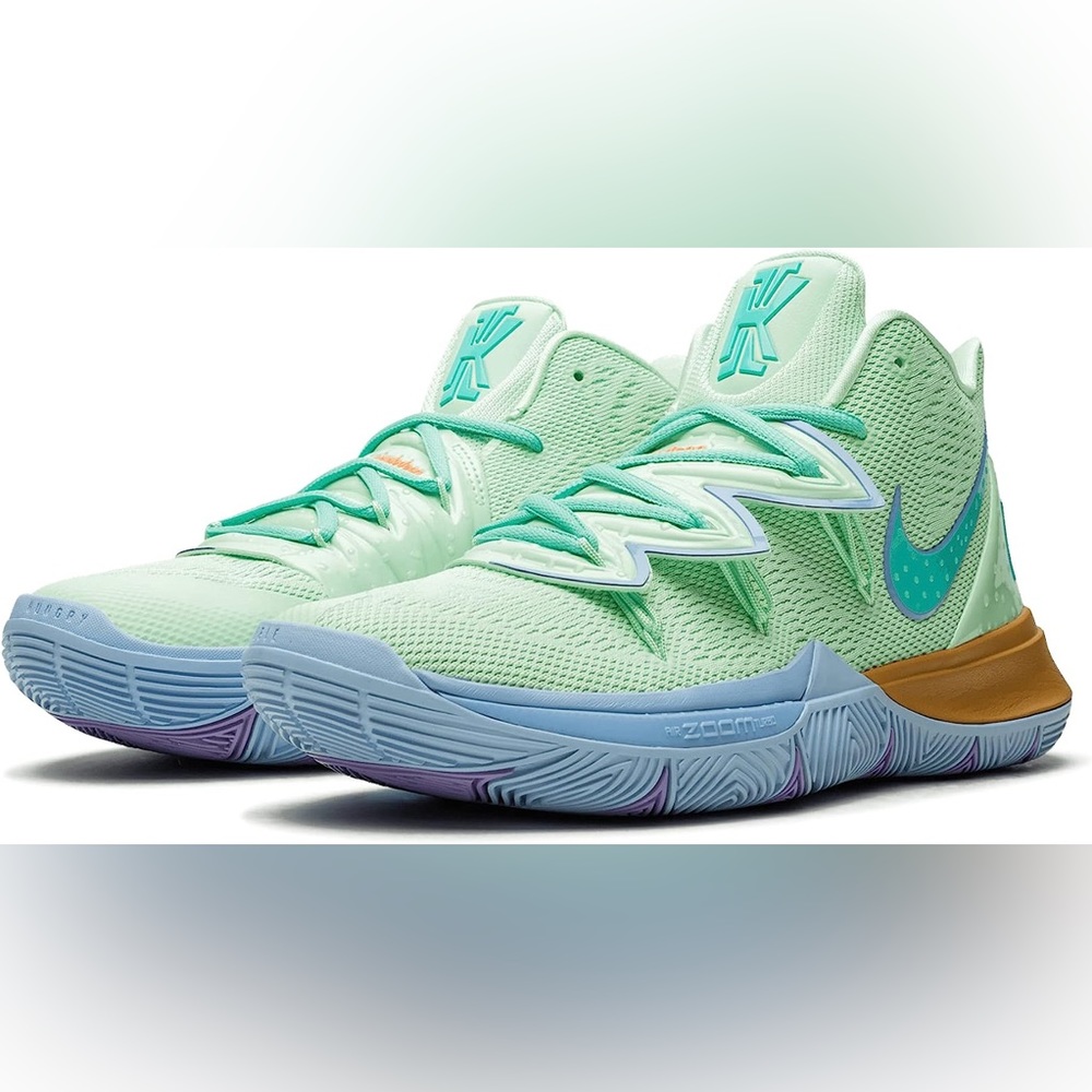 Squidward Men’s Kyrie basketball shoes sz: 6.5